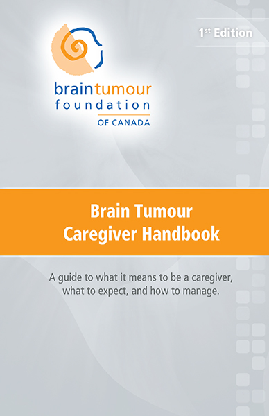 Caregiver Brain Tumour Handbook cover image